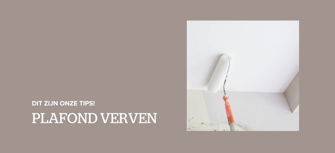 Plafond verven: dit zijn onze tips!