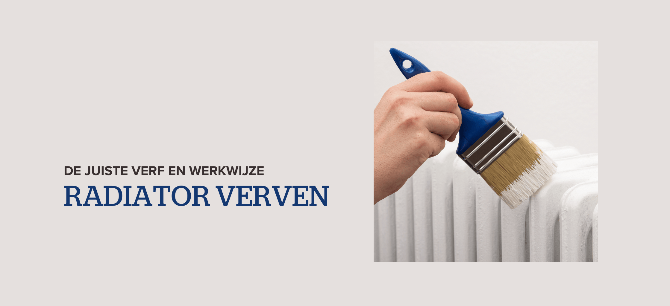 Radiator verven: de juiste verf en werkwijze