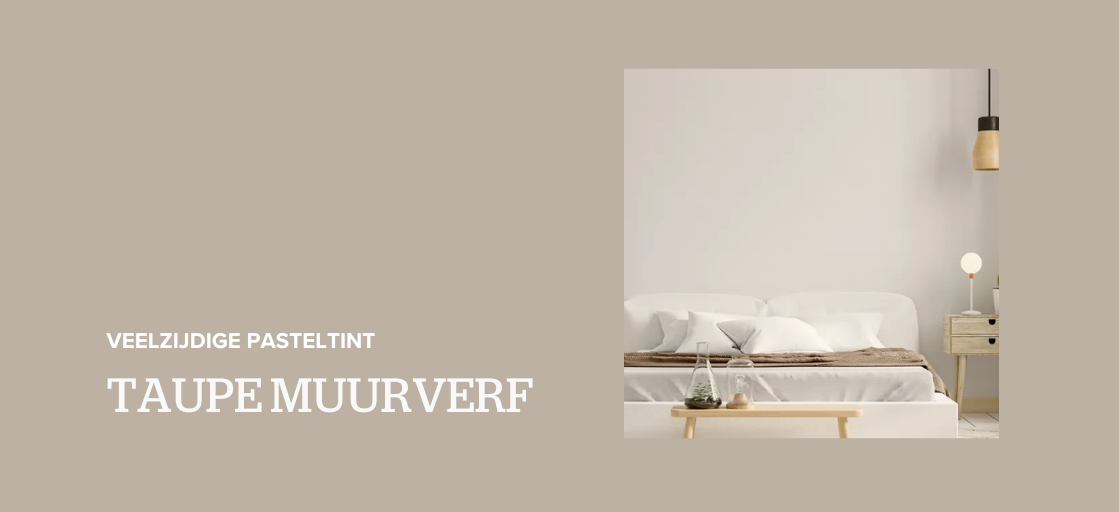 Taupe muurverf
