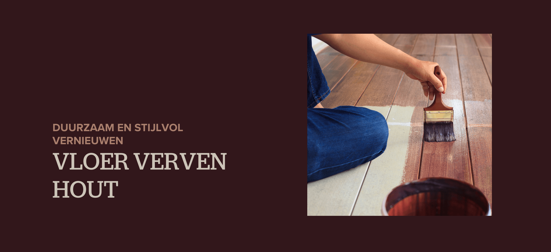 Houten vloer verven: duurzaam en stijlvol vernieuwen