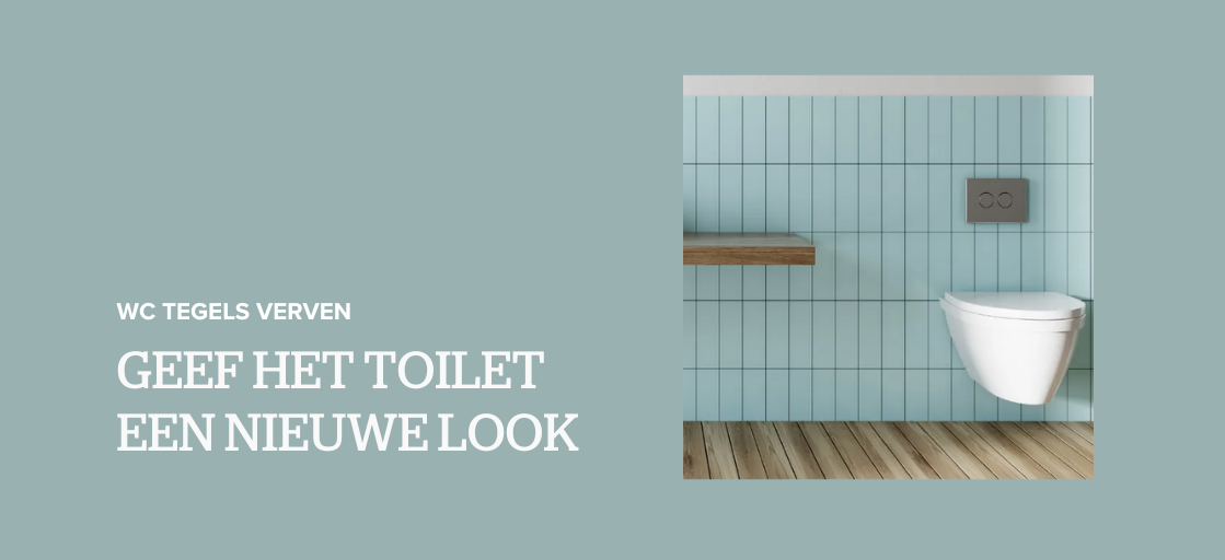 WC tegels verven: geef het toilet een nieuwe look