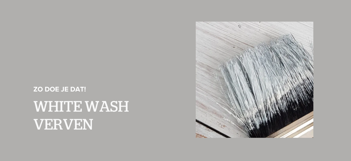 White wash verven