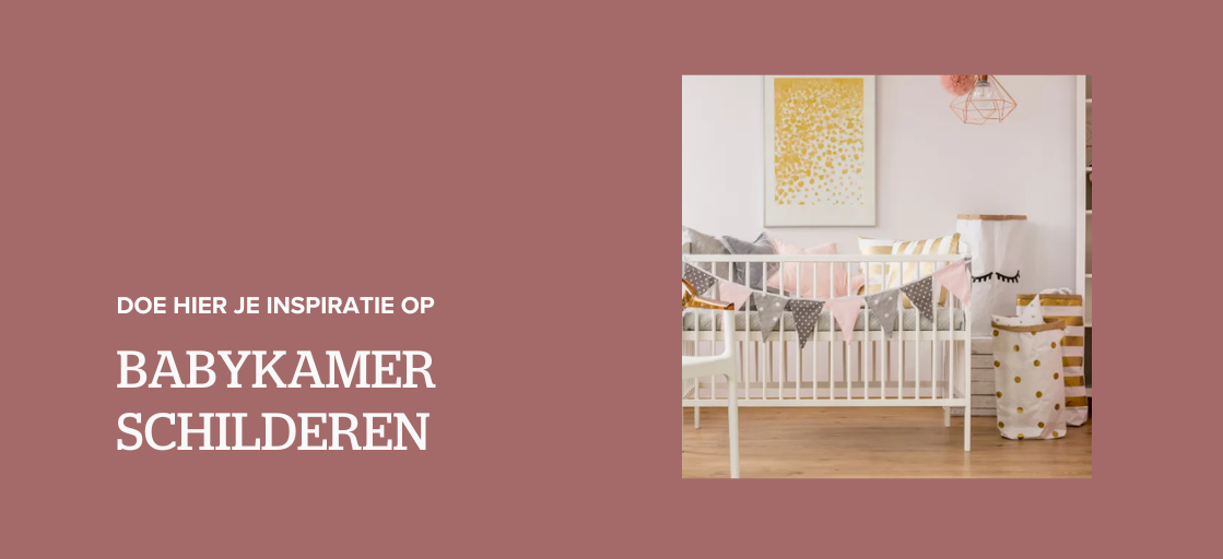 Babykamer schilderen: doe hier je inspiratie op