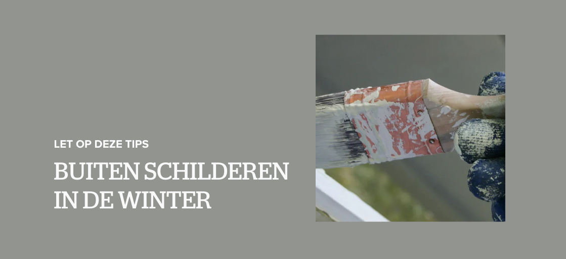 Buiten schilderen in de winter: let op deze tips