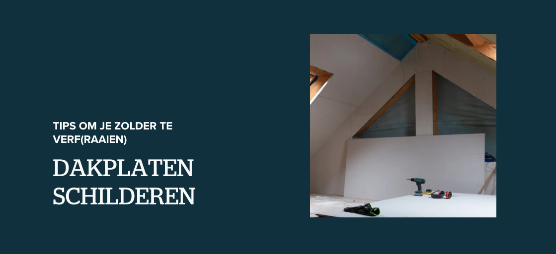 Dakplaten schilderen