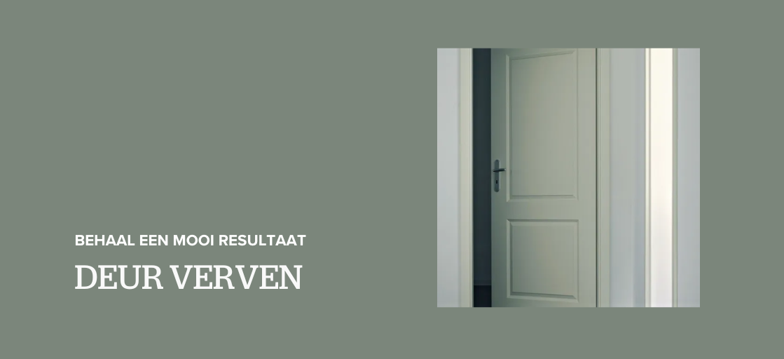 Deur verven: behaal een mooi resultaat
