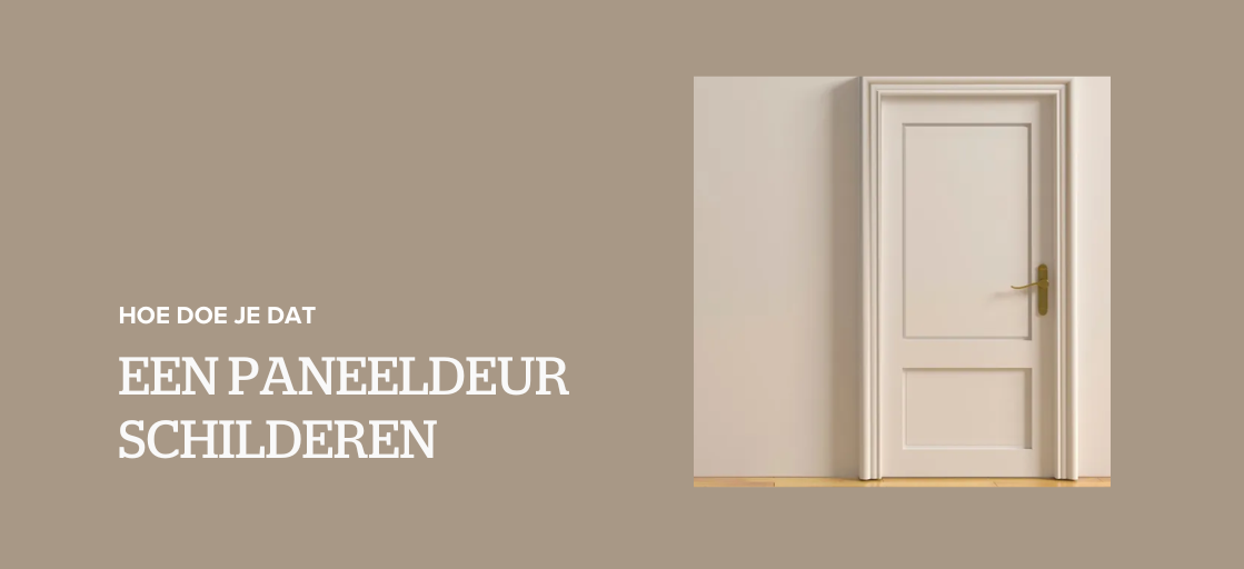 paneeldeur schilderen