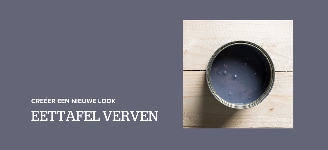 Eettafel verven: creëer een nieuwe look