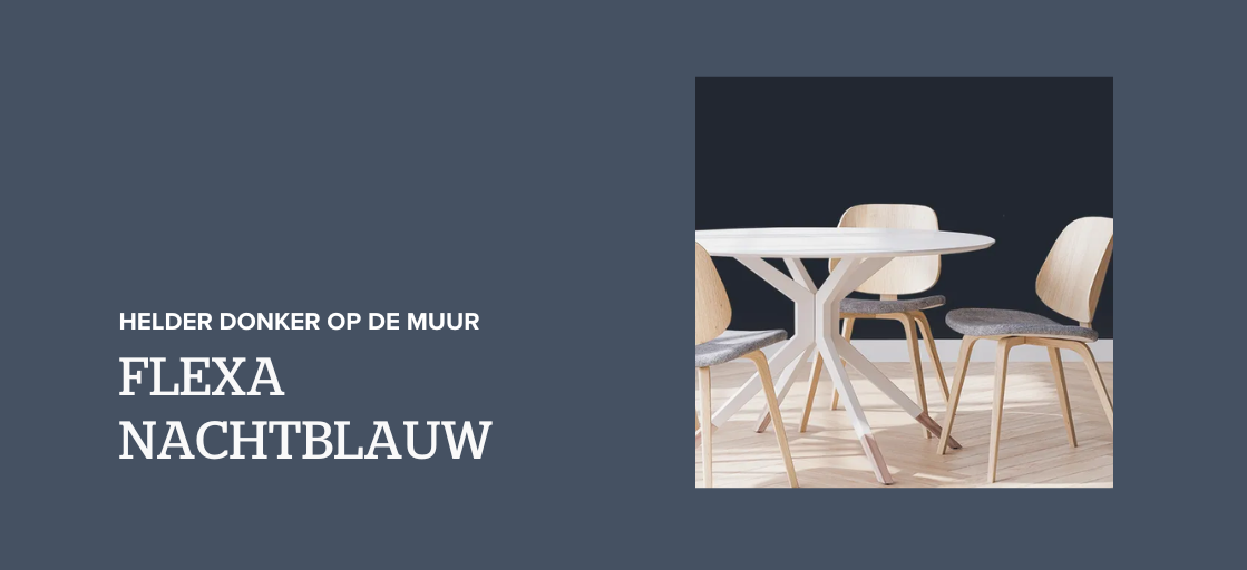 flexa nachtblauw