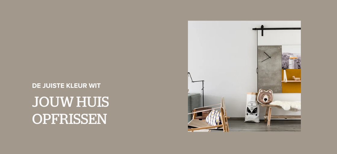 Fris jouw huis op met de juiste kleur wit! 