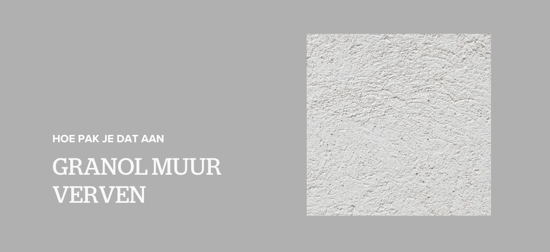 Granol muur verven