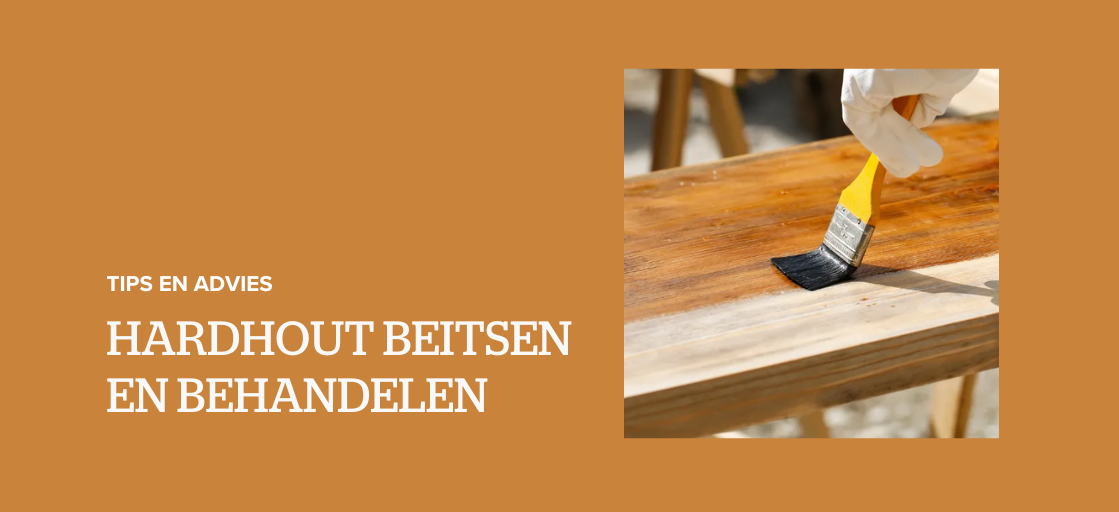hardhout beitsen en behandelen