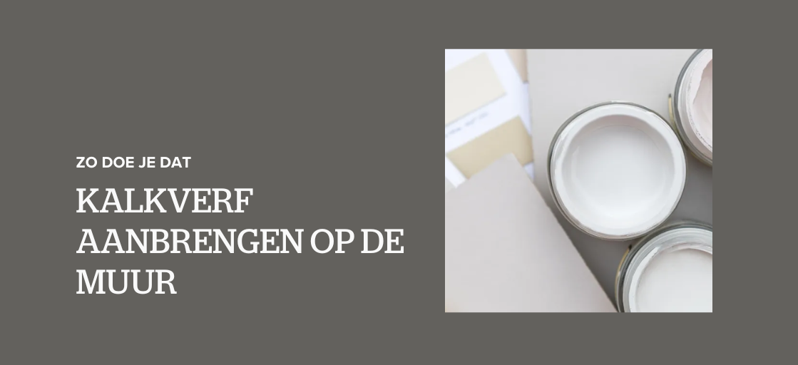 Kalkverf aanbrengen
