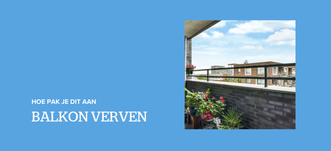 balkon verven