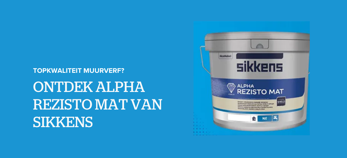 Sikkens Alpha Rezisto Mat Muurverf