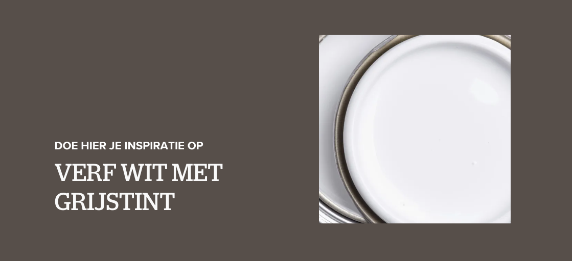 Verf wit met grijstint