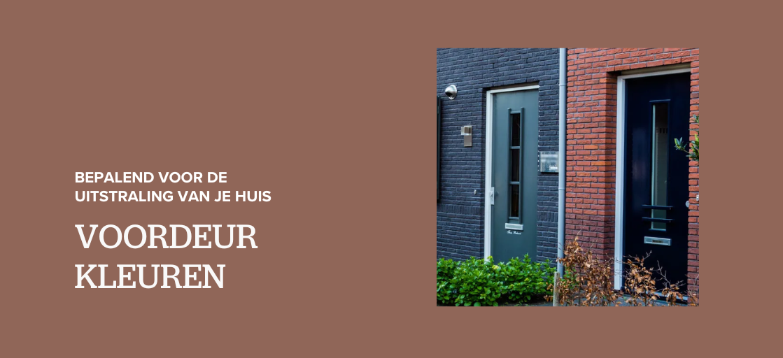Voordeur kleuren
