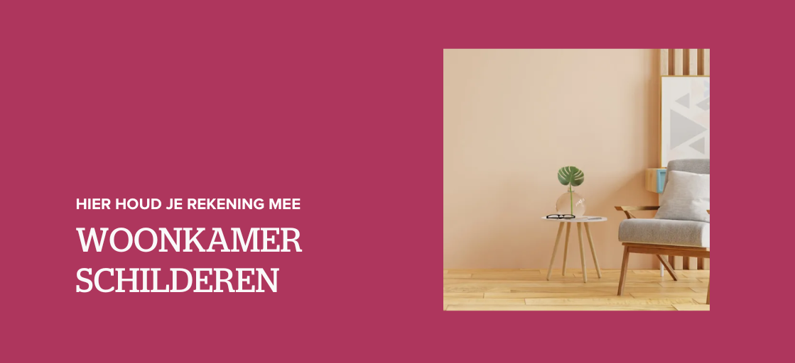 woonkamer schilderen