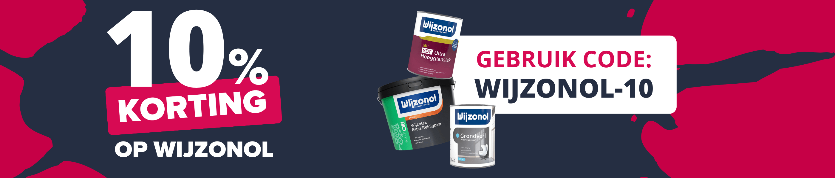 10% korting op alle Wijzonol alleen bij Verfwinkel.nl