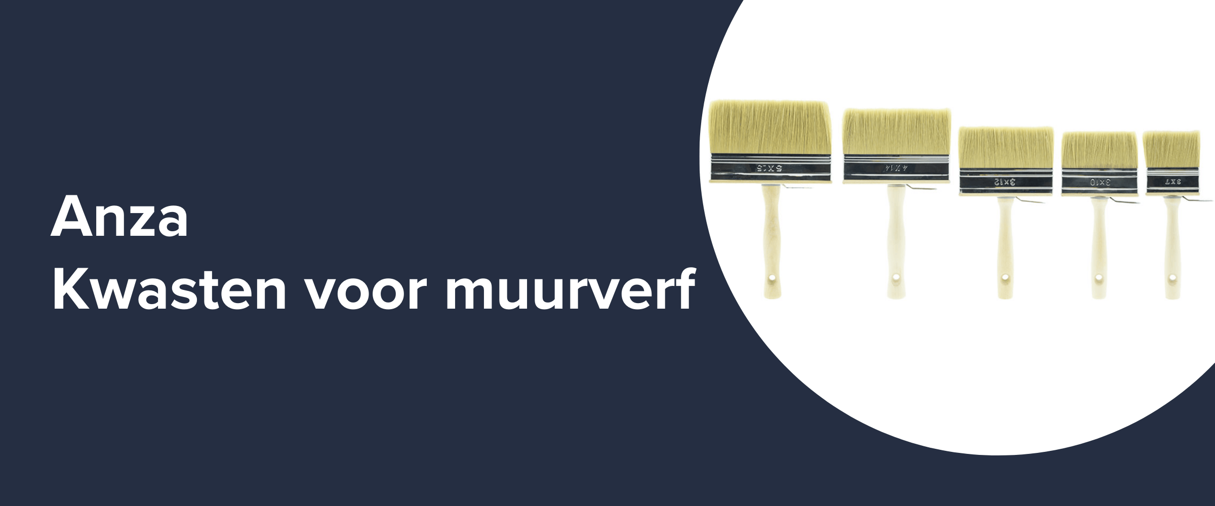 Anza Kwasten voor muurverf