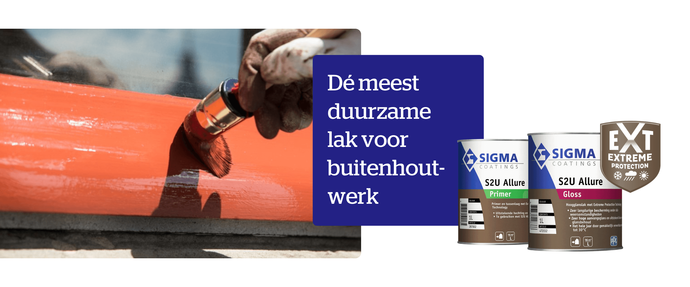 Sigma S2U Allure | De meest duurzame lak voor buitenhoutwerk!