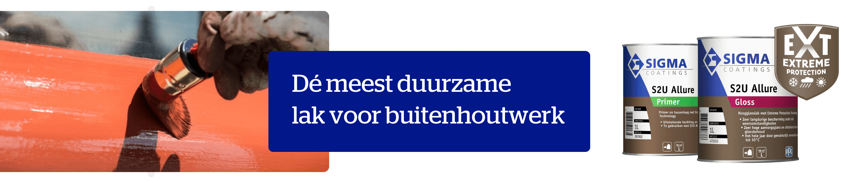 Sigma S2U Allure | De meest duurzame lak voor buitenhoutwerk!
