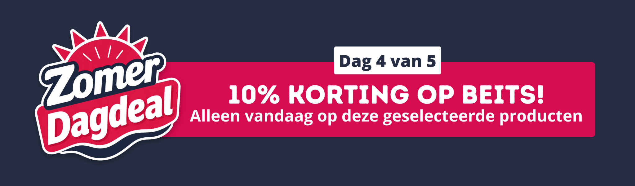 Zomer Dagdeal | 10% korting op geselecteerde beits