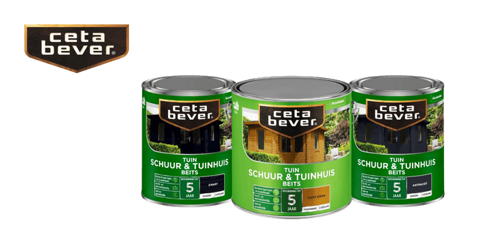 CetaBever Schuur en Tuinhuis Beits