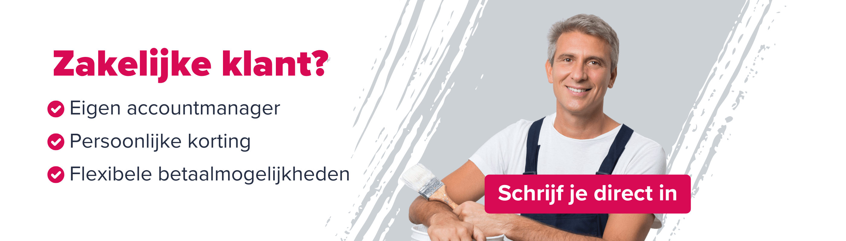 Professionele schilders bestellen bij Verfwinkel.nl