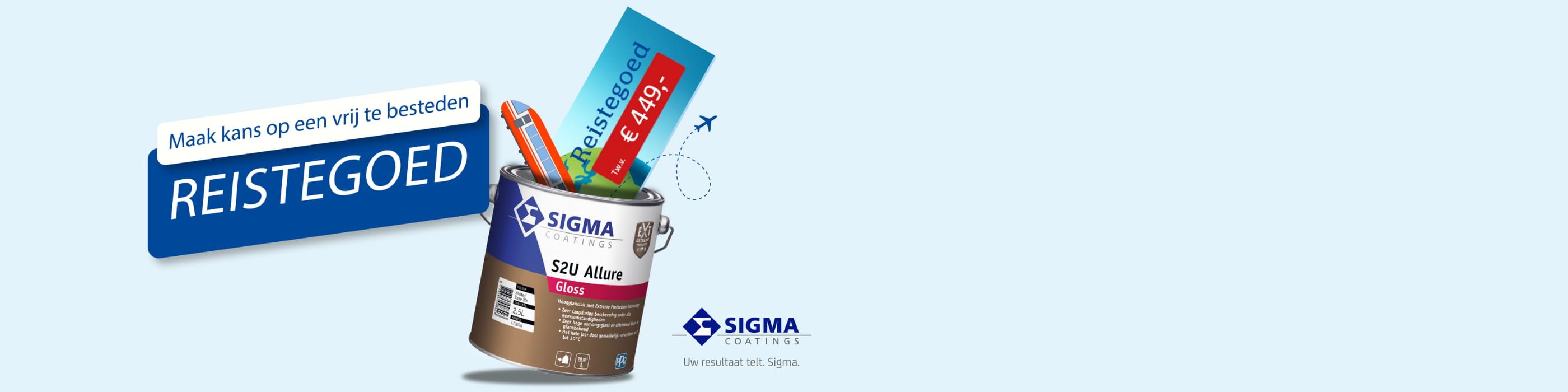 Sigma S2U Allure reistegoed actie